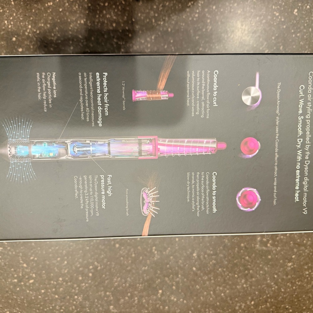 Dyson Airwrap Styler - Fuchsia and Gray - Picture 7 of 8